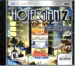 Hotel Giant 2: The Large Scale Life Simulation (PC-DVD, 2010) -Factory Sealed JC - £3.91 GBP