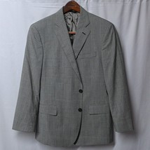 Brooks Brothers 42S Gray Glenn Plaid Regent Blazer Jacket Sport Coat - £105.88 GBP