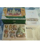 Precious Moments Wishing You An Old Fashioned Christmas 6 Piece Porcelai... - €137,16 EUR