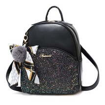 PU Women Backpa Ladies Leather Business Backpack Fashion Designer Female Bags Te - £34.77 GBP
