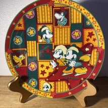 Disneyland Paris Christmas Mickey Mouse plate Rare Collectible - $24.75