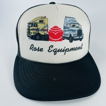 Rose Equipment Mesh Snapback Cab Over Trucker Hat Cap - £19.54 GBP