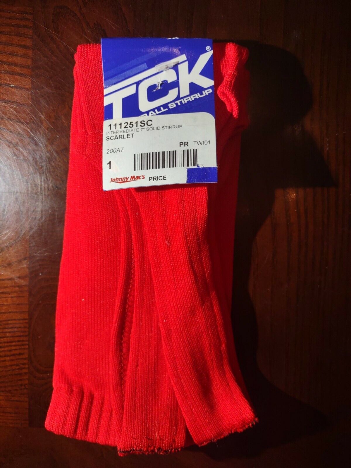 TCK Stirrup Red Scarlet medium - $22.65