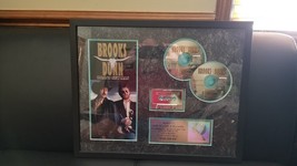 BROOKS &amp; DUNN - &quot;BRAND NEW MAN&quot; RIAA DOUBLE PLATINUM RECORD AWARD - $475.00