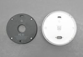 Google Nest 3rd Gen T3017US Learning Thermostat - White full set image 5