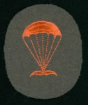 Circa 1960-1967, Ddr, Nva, Para, Enlisted Sleeve Patch, Parachutist - £15.59 GBP