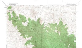 Mt. Stirling Quadrangle Nevada 1957 Topo Map Vintage USGS 15 Minute Topographic - £13.29 GBP