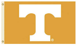 University of Tennessee - 3&#39; x 5&#39; NCAA Polyester Flag (Block T Design) - £21.55 GBP