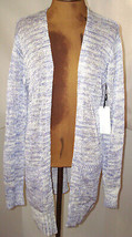 New NWT Womens Worth New York Designer Cardigan Sweater S Open Purple Wh... - £314.96 GBP