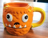 Halloween candy Corn Monster  12 ounce coffee cup/ mug Food And Microwav... - £9.47 GBP