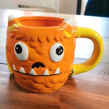 Halloween candy Corn Monster  12 ounce coffee cup/ mug Food And Microwave Safe. - £9.25 GBP