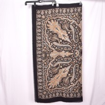 Large Women&#39;s Fall Scarf Paisley Square - $11.53