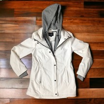 Vintage Jessica Simpson White Womens Jacket Sz M Outdoor Long Dress Coat... - $49.61