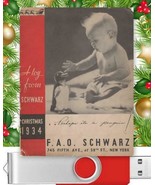 Vintage 1934 FAO Schwarz Christmas Catalog On USB Drive Toys Trains Doll... - $24.61 CAD