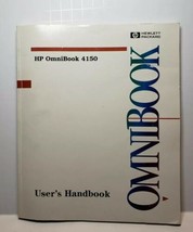 HP OmniBook 4150 Original Operating Guide Docs User&#39;s Handbook Vintage - £13.97 GBP