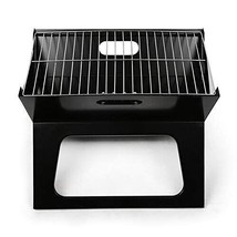 Jabells Portable Charcoal Grill, Space-Saving &amp; Foldable BBQ Barbecue Grill, Lar - £57.76 GBP