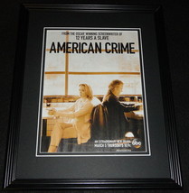 American Crime 2015 Framed 11x14 ORIGINAL Advertisement Felicity Huffman - £25.87 GBP