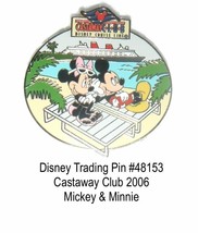 Castaway Club 2006 Mickey &amp; Minnie Disney Trading Pin  48154 - £11.95 GBP