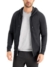 INC International Concepts Men&#39;s INC Fortune Full Zip Hoodie Dk Gray-Siz... - £17.39 GBP