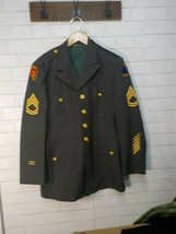 US ARMY Uniform Coat 25th Infantry Hell on Wheels 2nd Armored Vietnam Era - £46.12 GBP