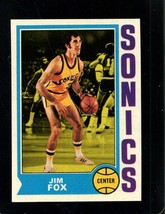 1974-75 Topps #34 Jim Fox Nmmt Nicely Centered *X94027 - £6.72 GBP