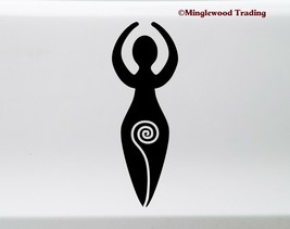 Spiral Goddess Vinyl Sticker - Divine Feminine Pagan Symbol - Die Cut Decal  - £3.96 GBP+