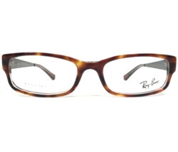 Ray-Ban Eyeglasses Frames RB5142 2192 Brown Tortoise Clear Gunmetal 50-17-140 - £72.64 GBP