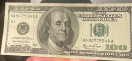 2006 A ~  Big Head $100 bill ~ Boston HA90775548 - $2,824.23 MXN