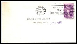 1935 US Cover - Washington DC to Meriden, Connecticut R5 - £2.32 GBP