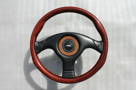 RAID 10D Wooden Sport steering wheel 360mm +Hub adaptor BMW E24 E28 E30 ... - $325.97