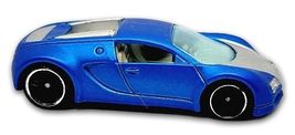 Hot Wheels - Bugatti Veyron: Hot Auction &#39;10 #02/10 - #160/240 *Blue / L... - £15.77 GBP