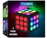 Brain &amp; Memory Cube Toy | 5 Electronic Handheld Games For Kids | Gift Id... - £44.09 GBP