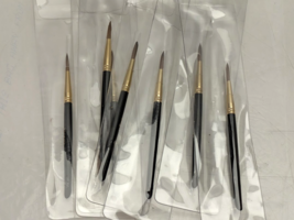 Pack of 7 FINGRS Nail Art Craft Fine Tipped Brushes For Pedicures &amp; Mani... - $11.66