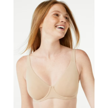 Joyspun Women&#39;s Full Coverage Unlined Bra, Adobe Tan Size 40C - $19.79