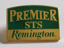 Premier Sts Remington Rifle Advertising Metal Lapel Pin Hunter Hunting Wear - £19.65 GBP