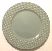 Dover &amp; York Dotted Trim Mint Green 10.5&quot; Retired Ceramic Dinner Plate  - $11.49
