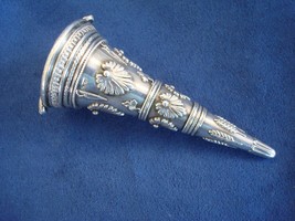 English Sterling Silver Tussie Mussie Posey Posy Holder with Jaws C1874 (#J1201) - £2,958.35 GBP