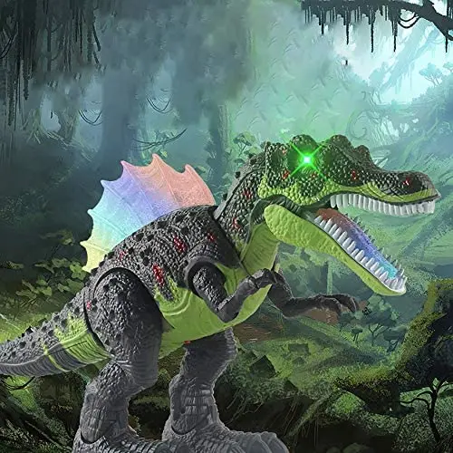 Osaur toy jurassic park world walking dinosaur robot with light sound tyrannosaurus rex thumb200