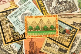 1920&#39;s Germany Notgeld (Emergency Money) 25pc - Neidenburg-Ostpreussen, ... - £79.12 GBP