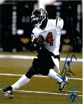 Vernand Morency signed Houston Texans 8x10 Photo Full Signature- Morency Hologra - $15.00