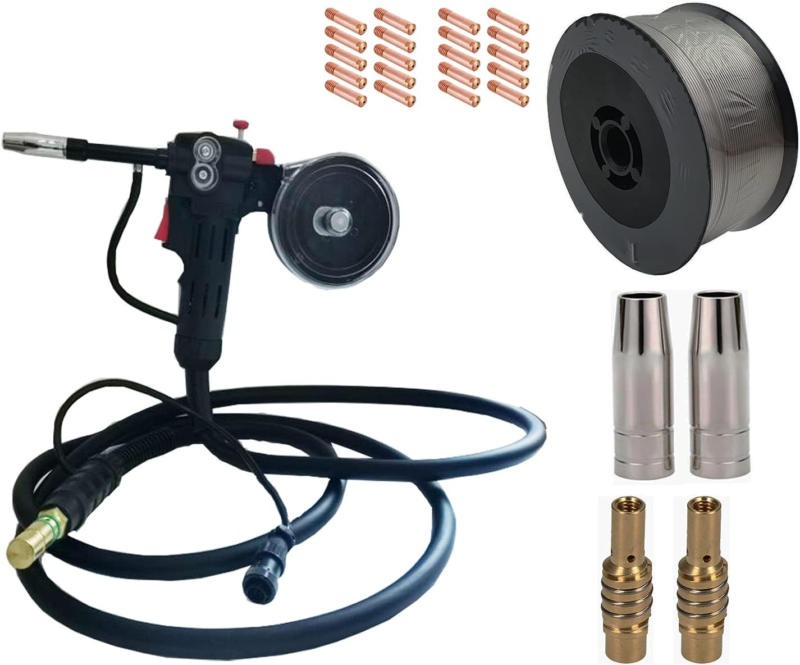200Amp Spool Gun 3 Meters Cables Fit Miller 300371 Spoolmate 100 Series ... - $273.84