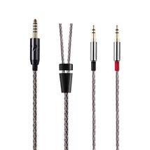 6N 4.4mm Balanced Audio Cable For Pioneer SE-MONITOR 5 SEM5 Onkyo SN-1 Headphone - £57.76 GBP