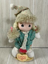 Precious Moments Inspiration from the Heart Applause 21771 Christmas doll 1990 - $14.84