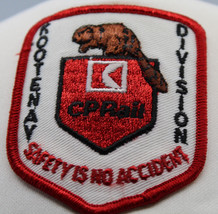 CP Rail Kootenay Division Safety is no Accident Railroad Train Hat Cap S... - £24.06 GBP