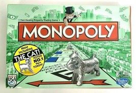 Monopoly Classic Hasbro Has Cat Token New Factory Sealed - $18.49