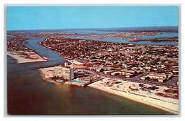 Aerial View St Petersburg Beach Florida FL UNP Chrome Postcard L18 - £3.85 GBP
