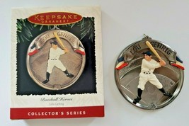 1995 NYYankees Lou Gehrig Baseball Heroes Hallmark Keepsake Ornament U109/5029 - £7.89 GBP