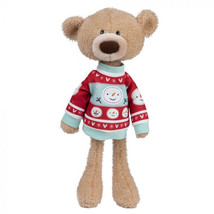 Toothpick Sleigh Bear with Christmas Sweater - £35.50 GBP