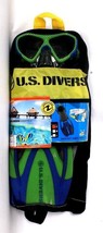 US Divers Play Series Junior Snorkeling Set Goggles Snorkel &amp; Fins Size ... - £47.99 GBP