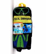 US Divers Play Series Junior Snorkeling Set Goggles Snorkel &amp; Fins Size ... - €52,97 EUR